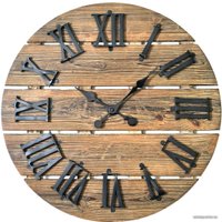 Настенные часы Platinet Dorset PZWCD (коричневый)