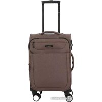 Чемодан-спиннер Grott 338-1001/3-20 (коричневый)
