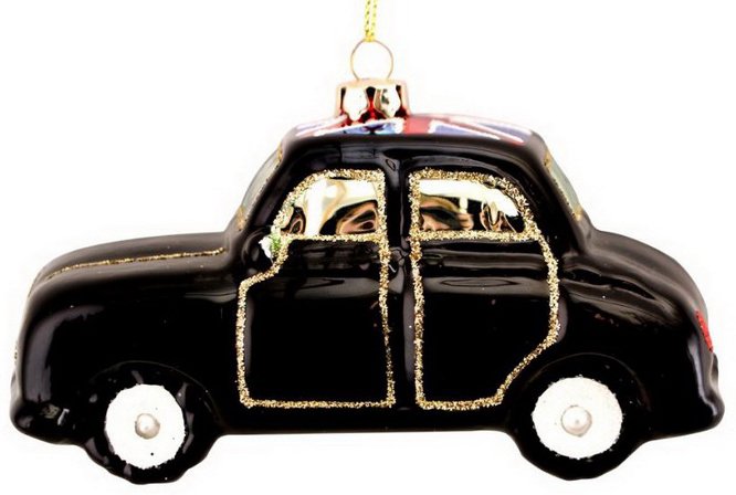 

Елочная игрушка Gisela Graham Limited London Christmas Лондонский кэб 00976