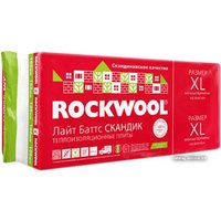 Теплоизоляция Rockwool Лайт Баттс Скандик 800x600 100 мм