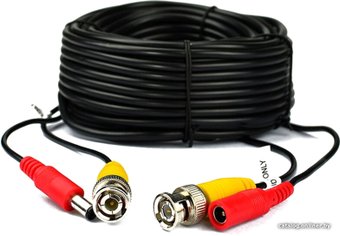 Кабель USBTOP BNC+DC (10 м, черный)