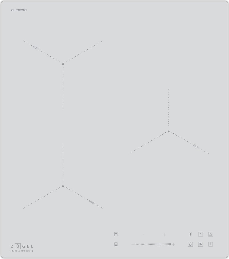 

Варочная панель ZUGEL ZIH453W