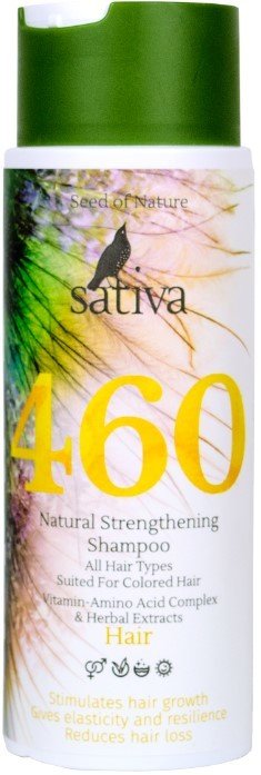 

Шампунь Sativa №460 Укрепляющий натуральный 250 мл