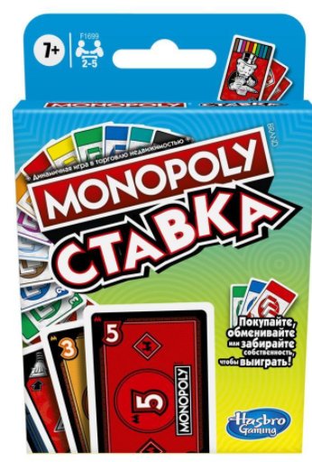 

Настольная игра Hasbro Монополия Ставка F1699