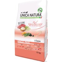 Сухой корм для собак Unica Natura Unico Maxi с ягненком, рисом, конскими бобами 12 кг