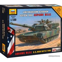 Сборная модель Звезда Американский основной боевой танк "Абрамс М1А1"
