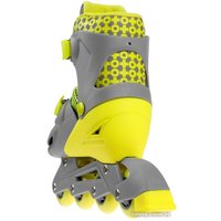 Роликовые коньки Onlitop 4605221 (р. 30-33, серый/желтый)