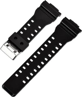 Ремешок Rumi GLS силиконовый для Casio G-Shock GA-110/GA-100/G-8900/GLS-100 (черный)