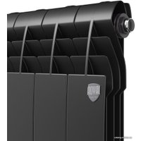 Алюминиевый радиатор Royal Thermo Biliner Alum 500 Noir Sable (11 секций)