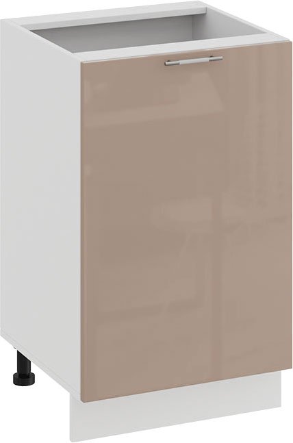 

Шкаф напольный Трия Весна 1Н5 (белый/кофе с молоком)