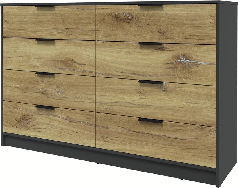 

Комод Интерлиния Концепт КТ-К157 (дуб нокс/антрацит)