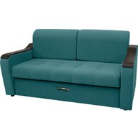 Диван Сириус Лидер-3 НПБ 185x110 (Eva 23 велюр зеленый)