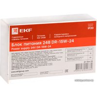 Блок питания на DIN-рейку EKF PROxima DR-15W-24