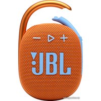 Беспроводная колонка JBL Clip 4 (оранжевый)