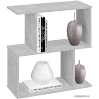 Стеллаж Polini Kids Home Smart Фигурный 2 секции 0002270.75 (бетон)