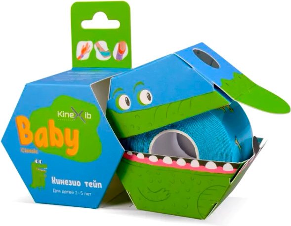 

Тейп Kinexib Classic Baby 4 см x 4 м (синий)