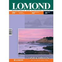 Фотобумага Lomond Матовая двухстороняя А4 170 г/кв.м. 25 листов (0102032)