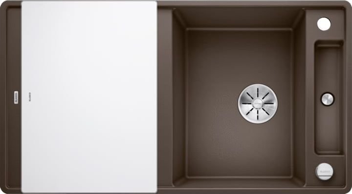 

Кухонная мойка Blanco Axia III 5 S-F 523236 (кофе, стеклянная доска)
