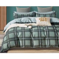 Евро комплект постельного белья Cleo Сатин Евро SK-31/1046