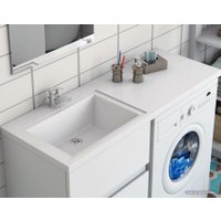 Умывальник Эстет Даллас 115, левая (белый)