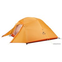 Треккинговая палатка Naturehike Cloud UP Ultralight 3 NH18T030-T (210T, оранжевый)