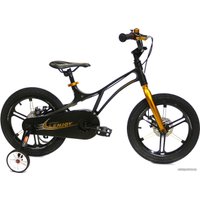 Детский велосипед Lenjoy Sports Pilot 16 LS16-9 2020 (черный/золотой)