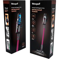 Пылесос Weissgauff V12 BLDC 400 Magenta Turbo