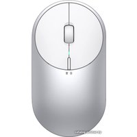 Мышь Xiaomi Mi Portable Mouse 2 (серебристый/белый)