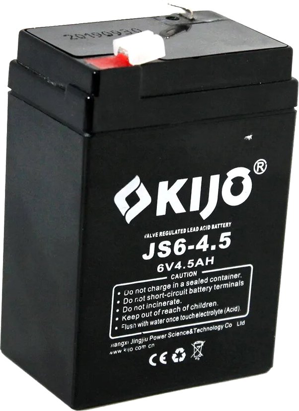 

Аккумулятор для ИБП Kijo JS6-4.5 F1 (6В/4.5 А·ч)