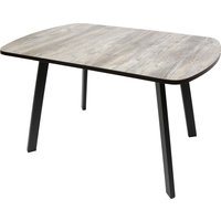 Кухонный стол ВВР Пластиковый (сосна пандероса/черный профиль 110/70)