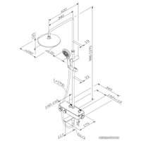 Душевая система  AM.PM Inspire 2.0 F0750A500