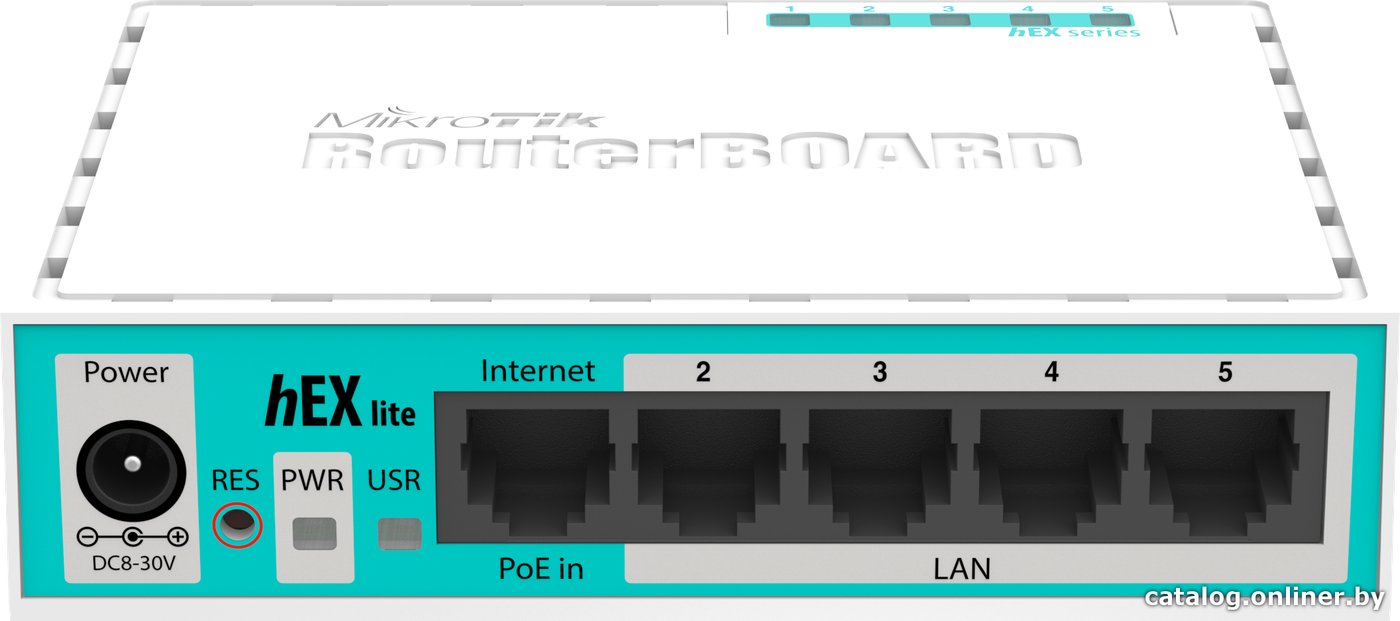 Маршрутизатор Mikrotik Hex Lite (RB750r2)
