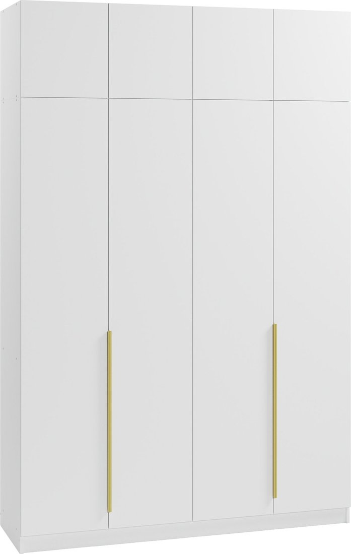 

Шкаф распашной Soma Lord Gold 4-х створчатый 160x240 (белый)