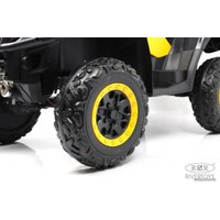 Электроквадроцикл RiverToys T001TT 4WD (желтый)