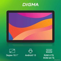 Планшет Digma Optima 1415D 4G (темно-серый)