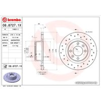  Brembo 0887271X