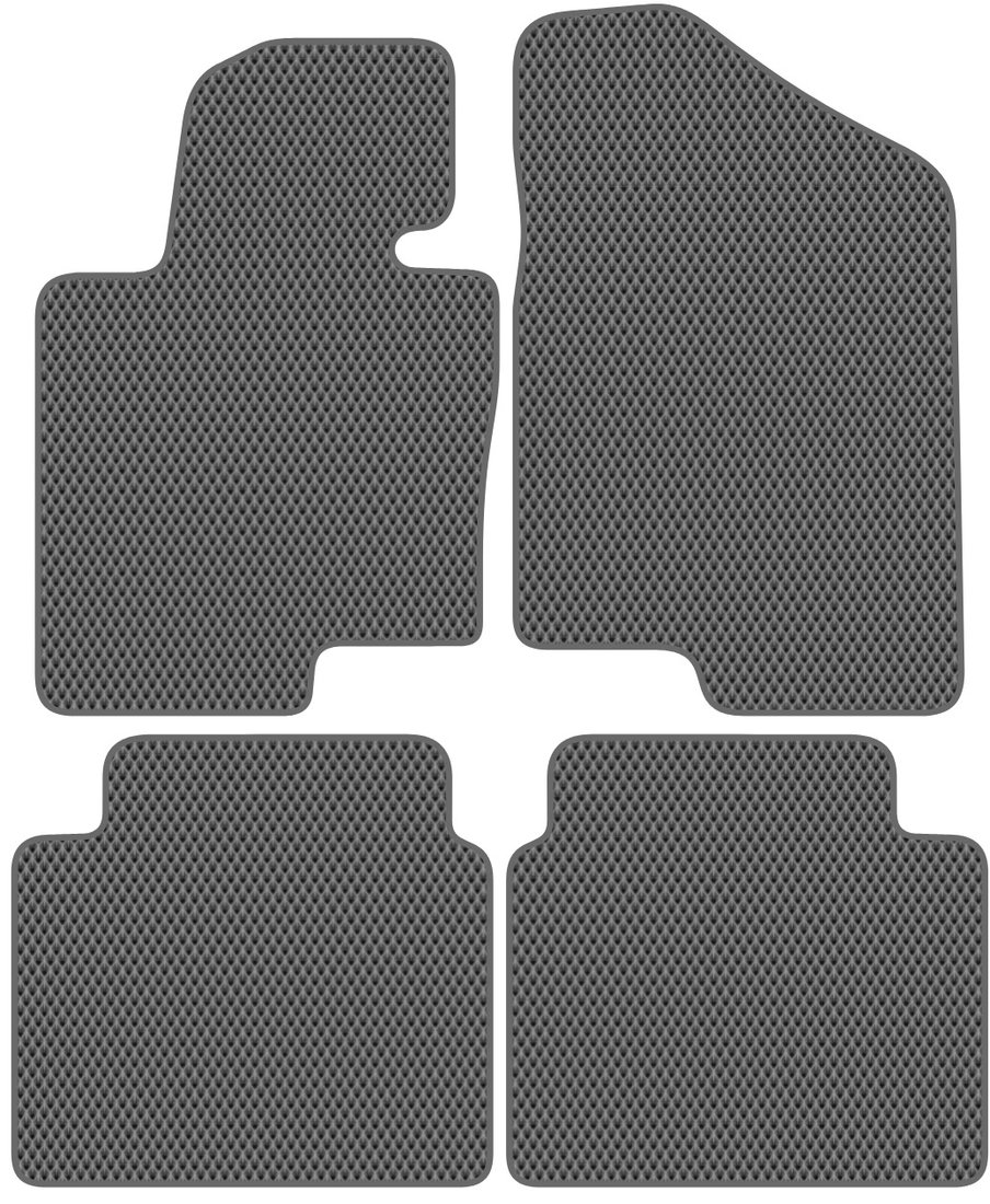 

Комплект ковриков для авто Alicosta Hyundai Sonata VI (седан / YF) 2010 - 2013 (серый, ромб)