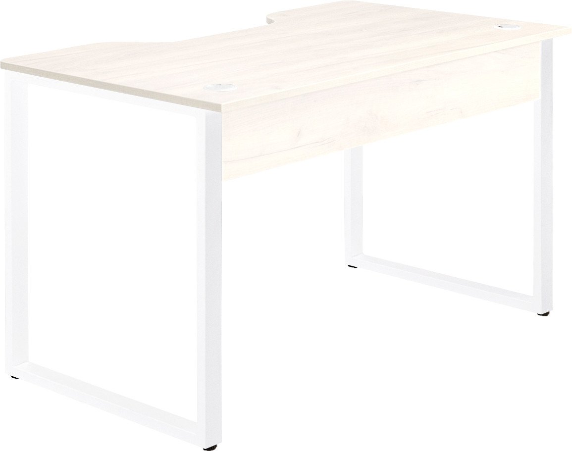 

Геймерский стол Millwood Лофт Гонконг ДТ-3 120x70x75 (дуб белый Craft/металл белый)