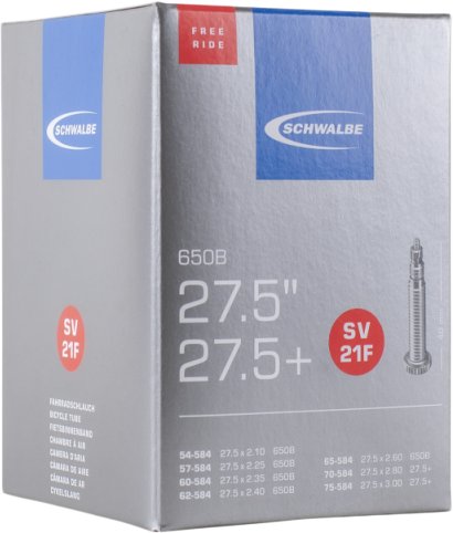 

Велокамера Schwalbe Tube Item 21F Freeride 27.5" 10400073