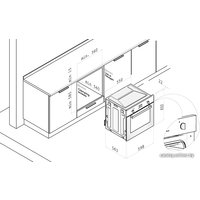 Электрический духовой шкаф Korting OKB 481 CRN