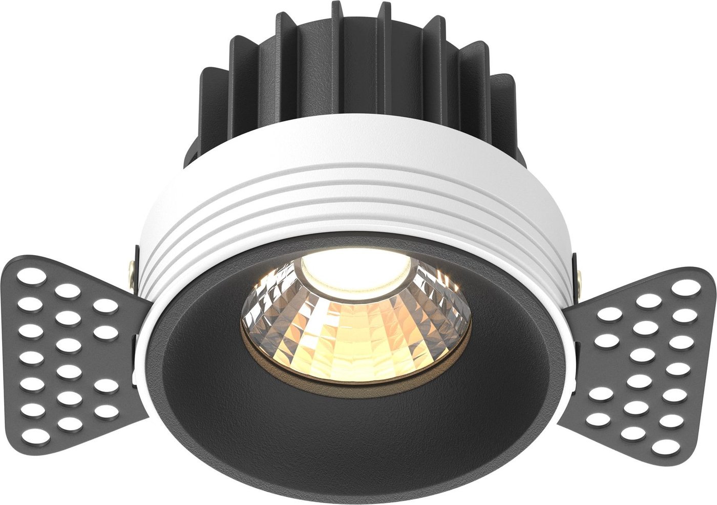 

Точечный светильник Maytoni Round DL058-12W3K-TRS-B