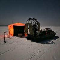 Палатка для зимней рыбалки Ex-Pro Winter Юрта 7EXUBO (черный/оранжевый) в Гомеле