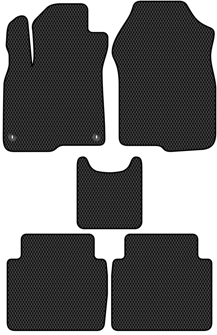

Комплект ковриков для авто Alicosta Honda CR-V V (suv / RW) 2016 - 2022 (черный, ромб)