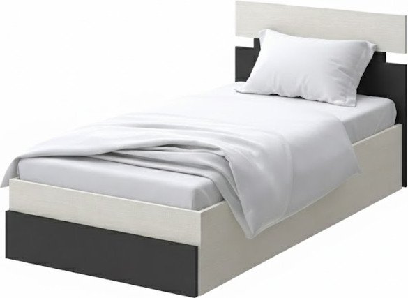 

Кровать PROxSON Milton с ПМ 80x190 (дуб шамони светлый 124/черный)