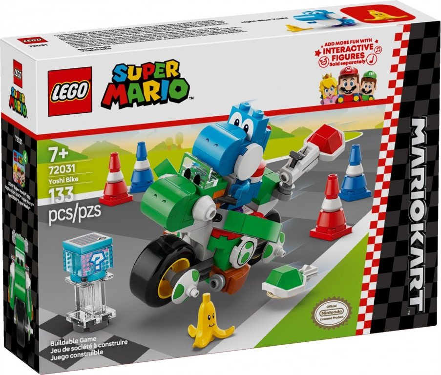 

Конструктор LEGO Mario Kart – Мотоцикл Йоши 72031