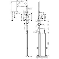 Смеситель Hansgrohe Talis M54 72801000