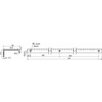  AKS накладная алюм. INSIDE 768/797 инокс,