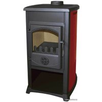 Свободностоящая печь-камин Bella Thalia Grande (бордовый/черный)
