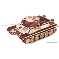 3Д-пазл Eco-Wood-Art Танк Т-34-85