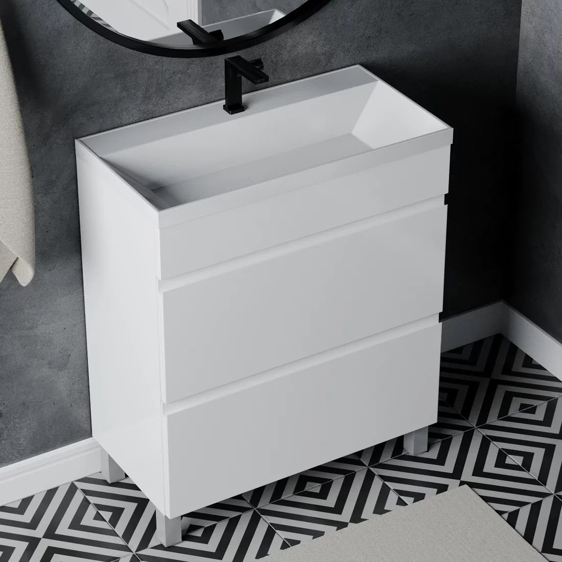 Vela Тумба под умывальник Vela Мира 70Н под Classica Slim